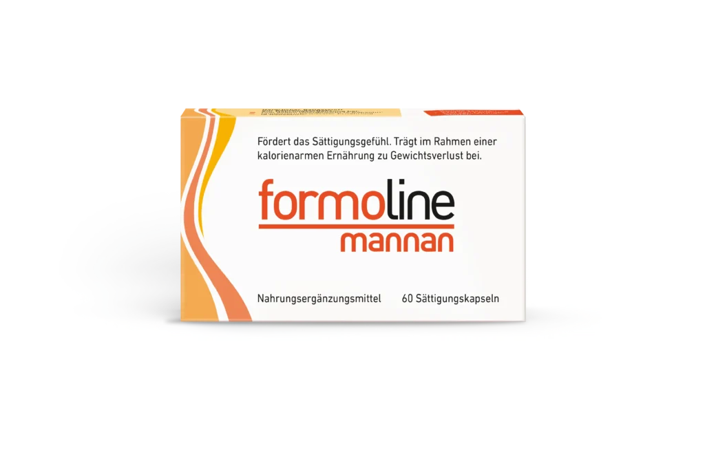 Packung von formoline mannan